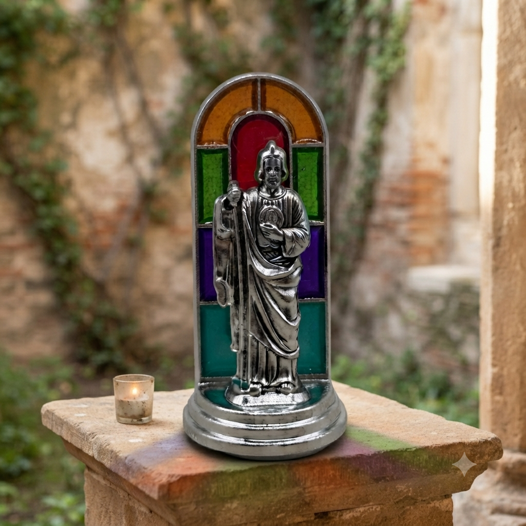 Figura decorativa y religiosa de San Judas Tadeo