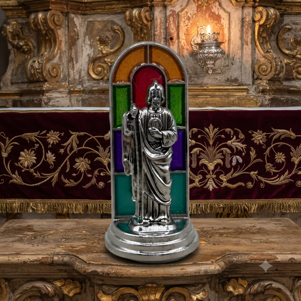 Figura decorativa y religiosa de San Judas Tadeo