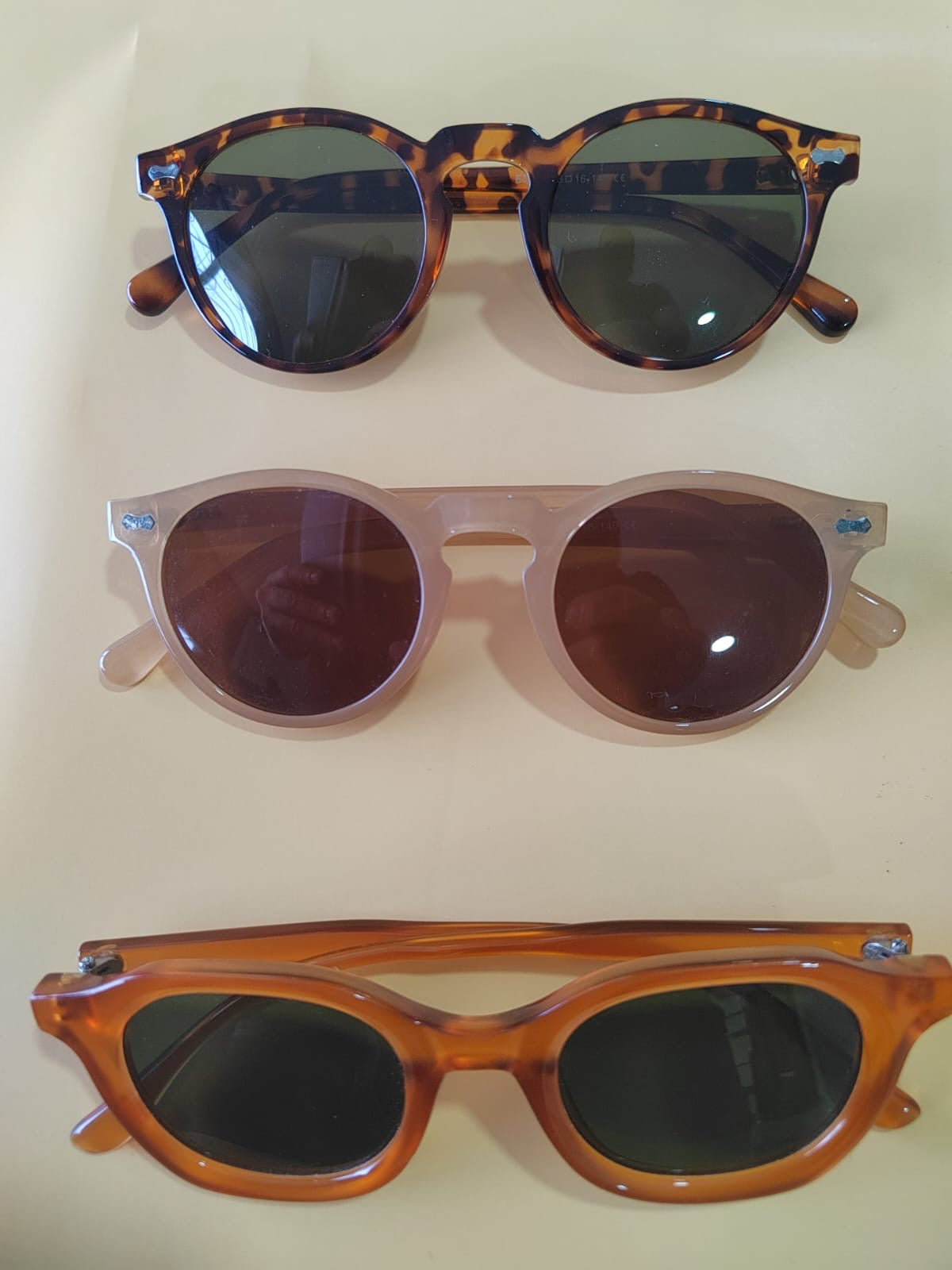 lentes de sol paquete 3 modelos
