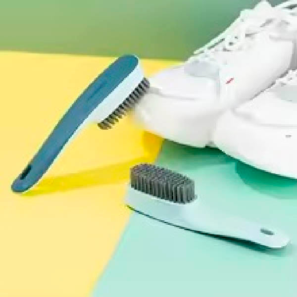 Cepillo de limpieza de zapatos de plástico
