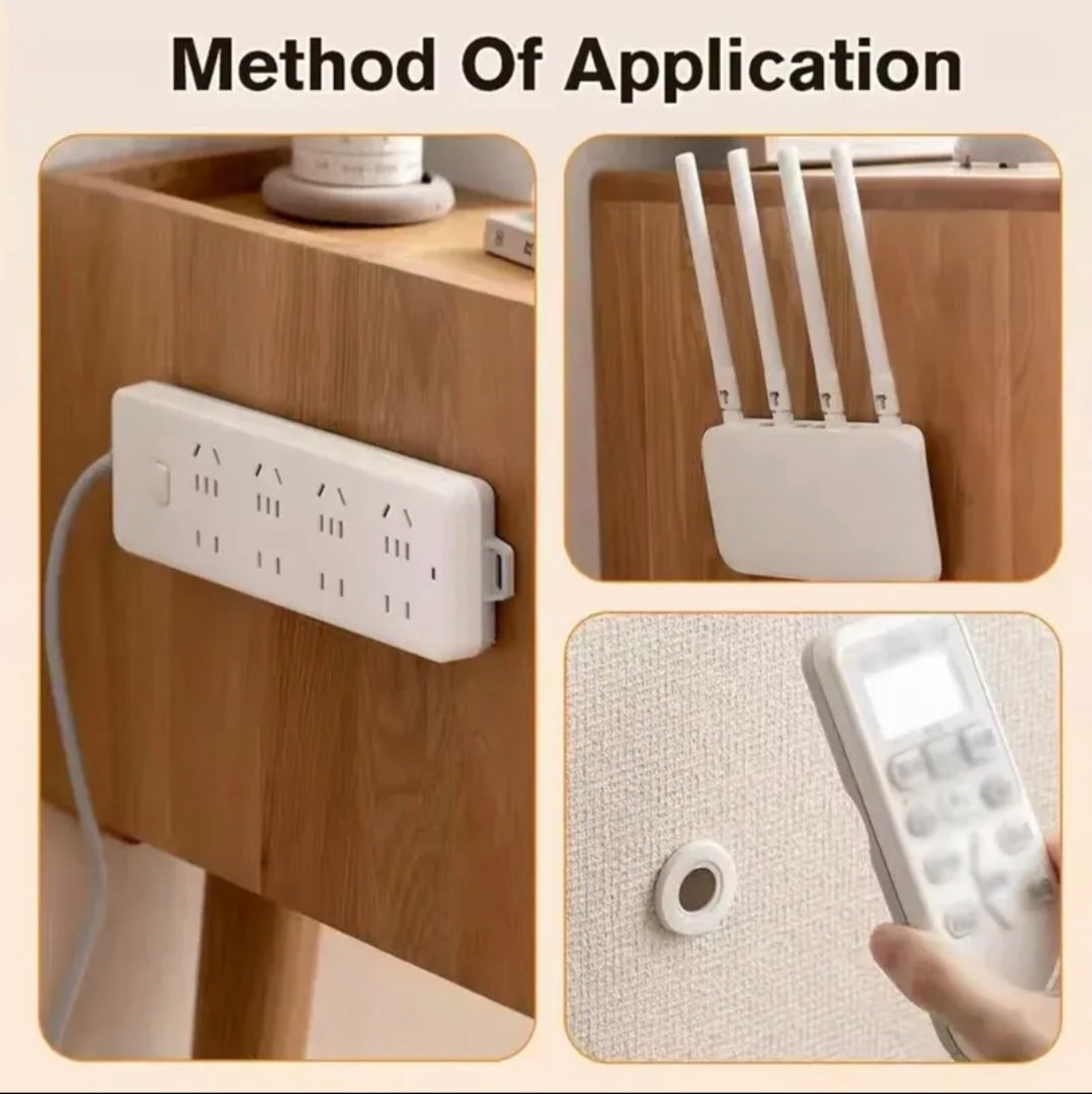 Soportes de pared para control remoto, 6 sportes soporte magnético para control remoto de TV, almacenamiento doméstico, gancho adhesivo creativo.