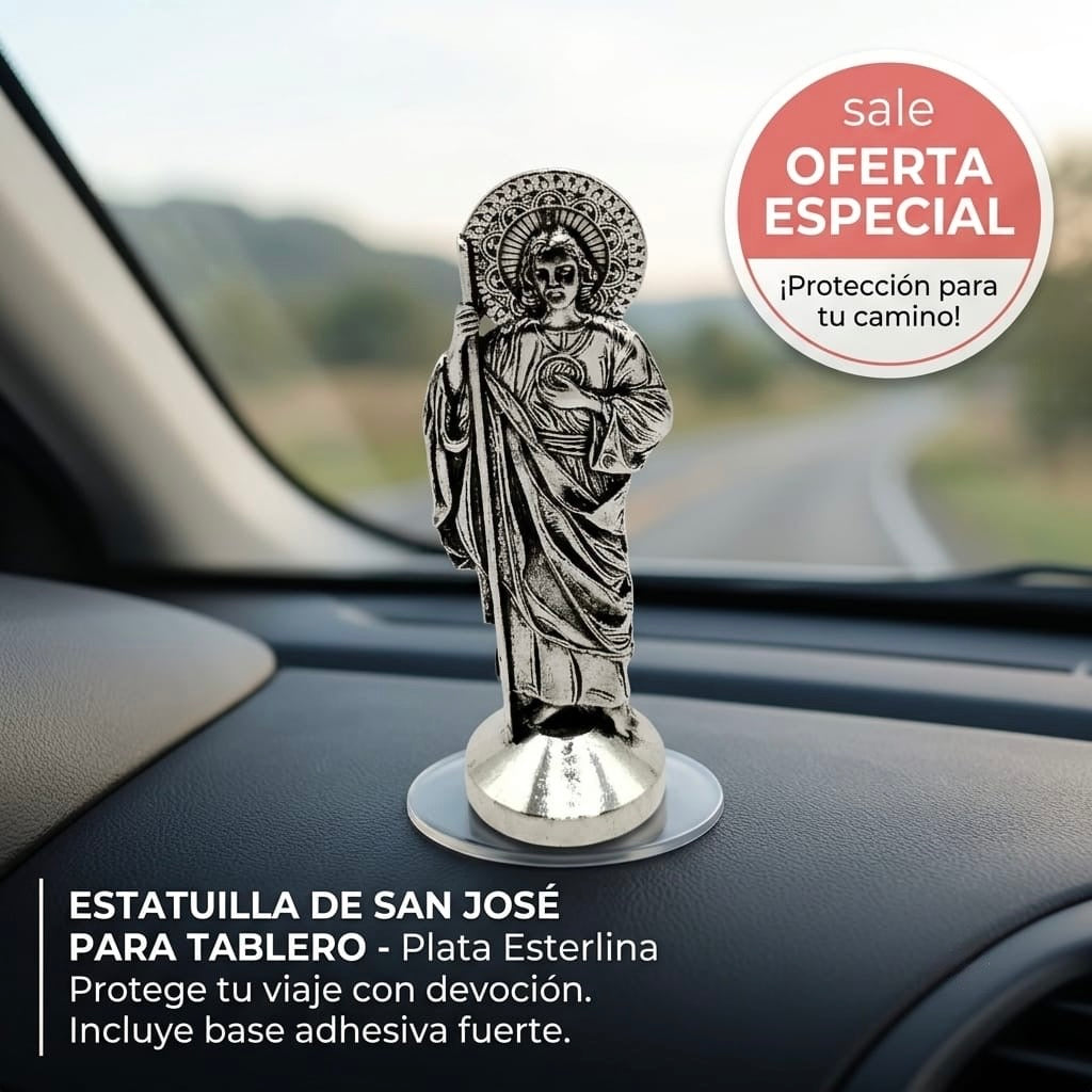 figura de san judas de metal