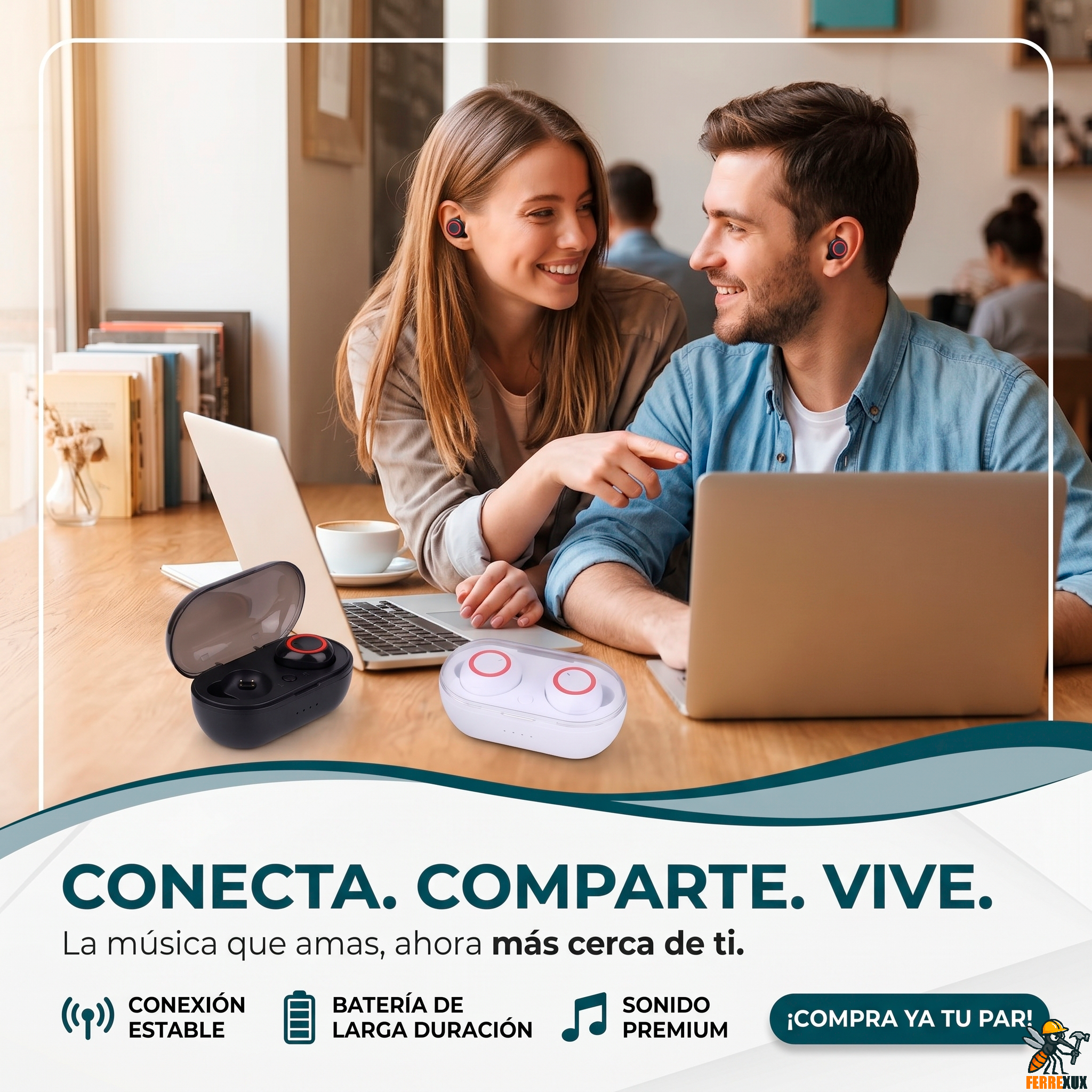 Audífonos Inalámbricos Y50 TWS