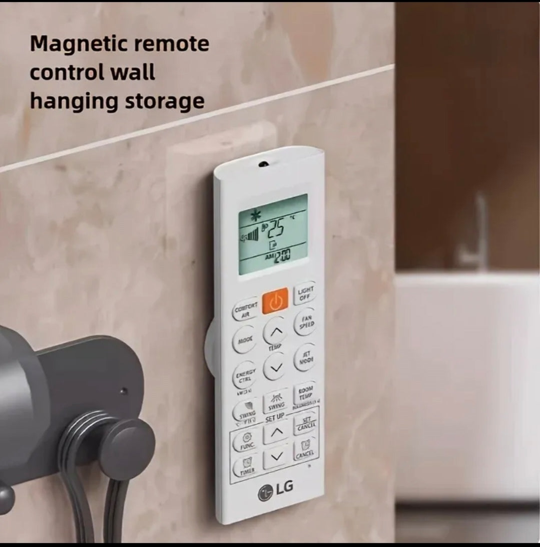 Soportes de pared para control remoto, 6 sportes soporte magnético para control remoto de TV, almacenamiento doméstico, gancho adhesivo creativo.