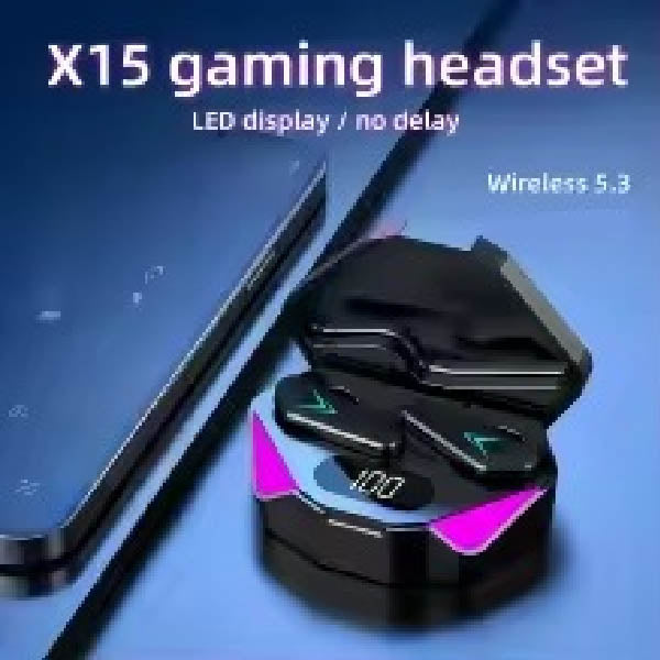 Auriculares inalámbricos TWS X15 con tecnología Bluetooth