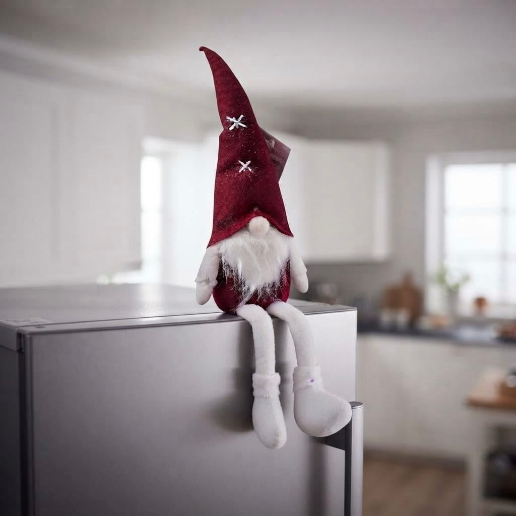 peluche navideño pies largos