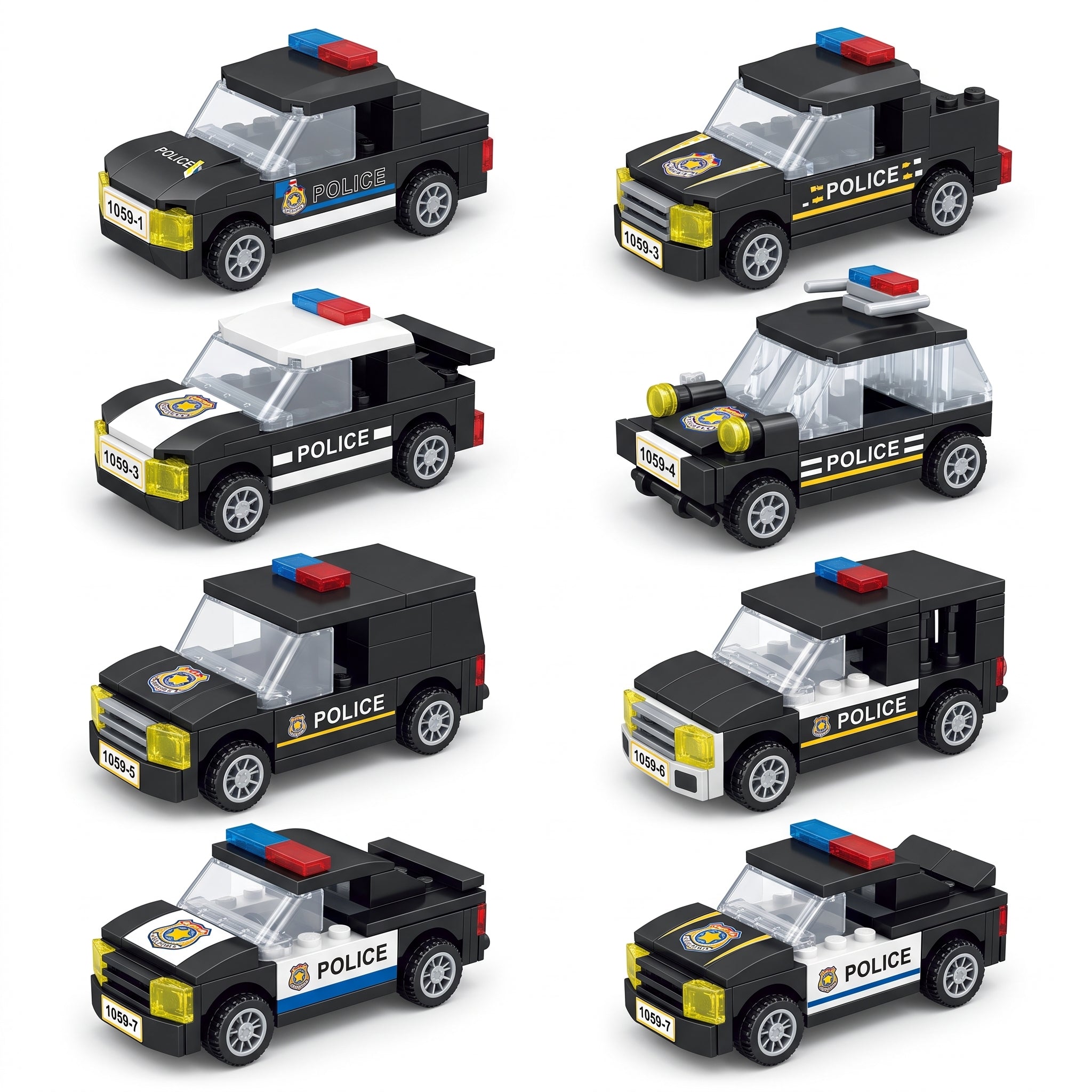 carritos de policia de colección