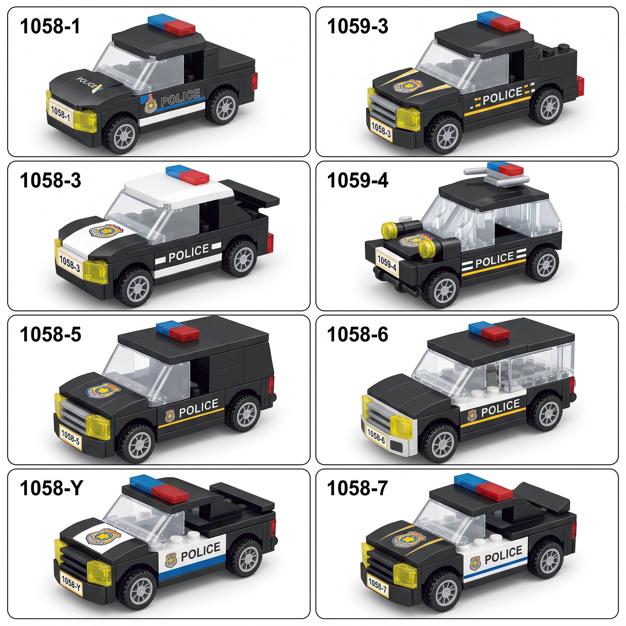 carritos de policia de colección