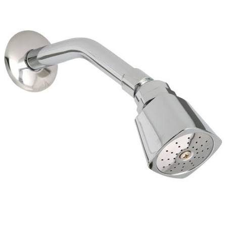 Regadera Redonda Ecologica Met M-303 Acero Ioxidable Cromo Plastico Abs Y Hule Buna 618726